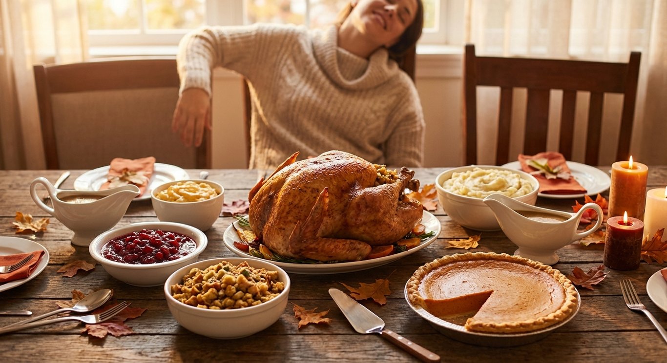 Thanksgiving Food Coma sample output