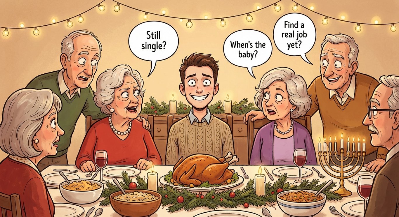Holiday Family Interrogation sample output