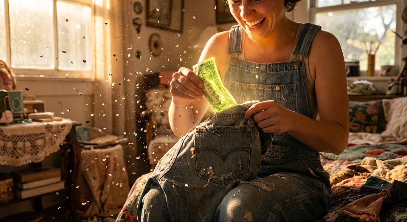 Finding Money in Old Clothes sample output