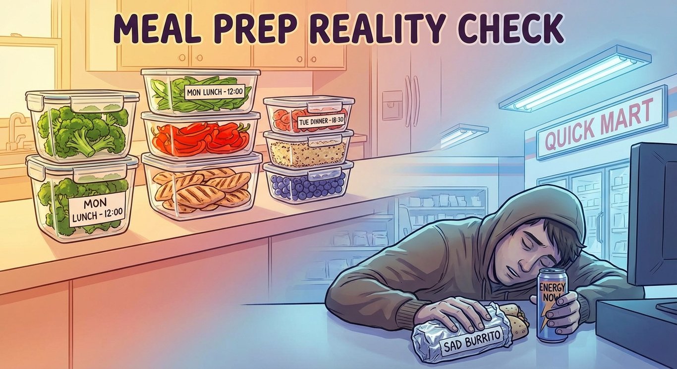 Meal Prep vs Reality sample output