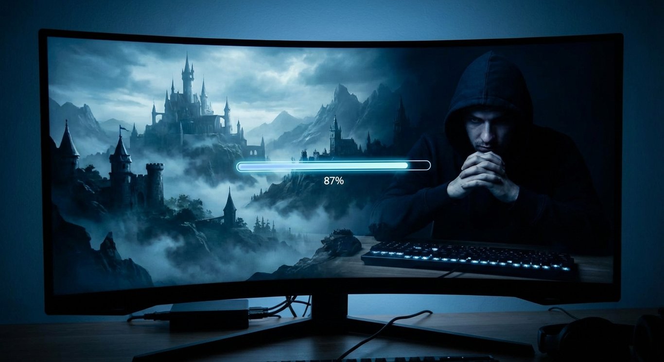 Loading Screen Anxiety sample output