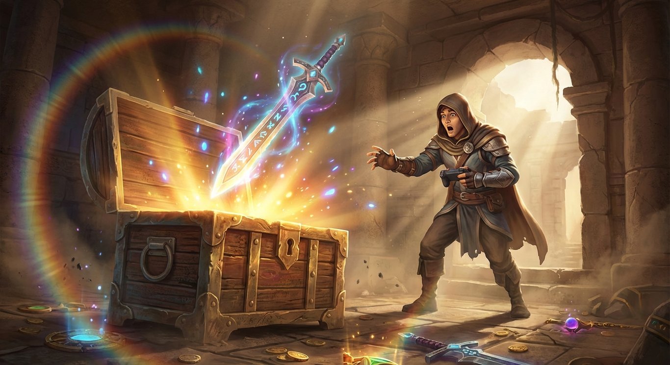 Legendary Loot Drop sample output