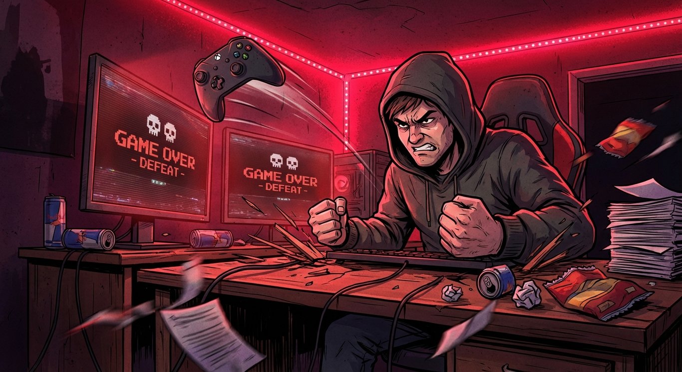 Rage Quit Moment sample output
