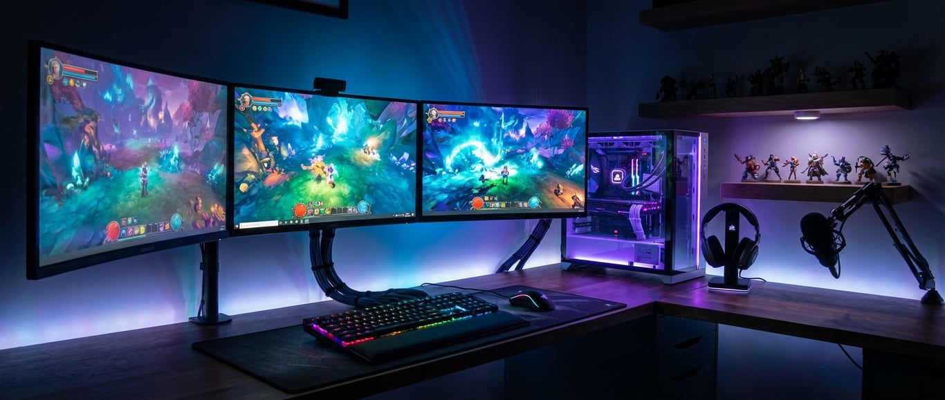 Gaming Setup Flex sample output