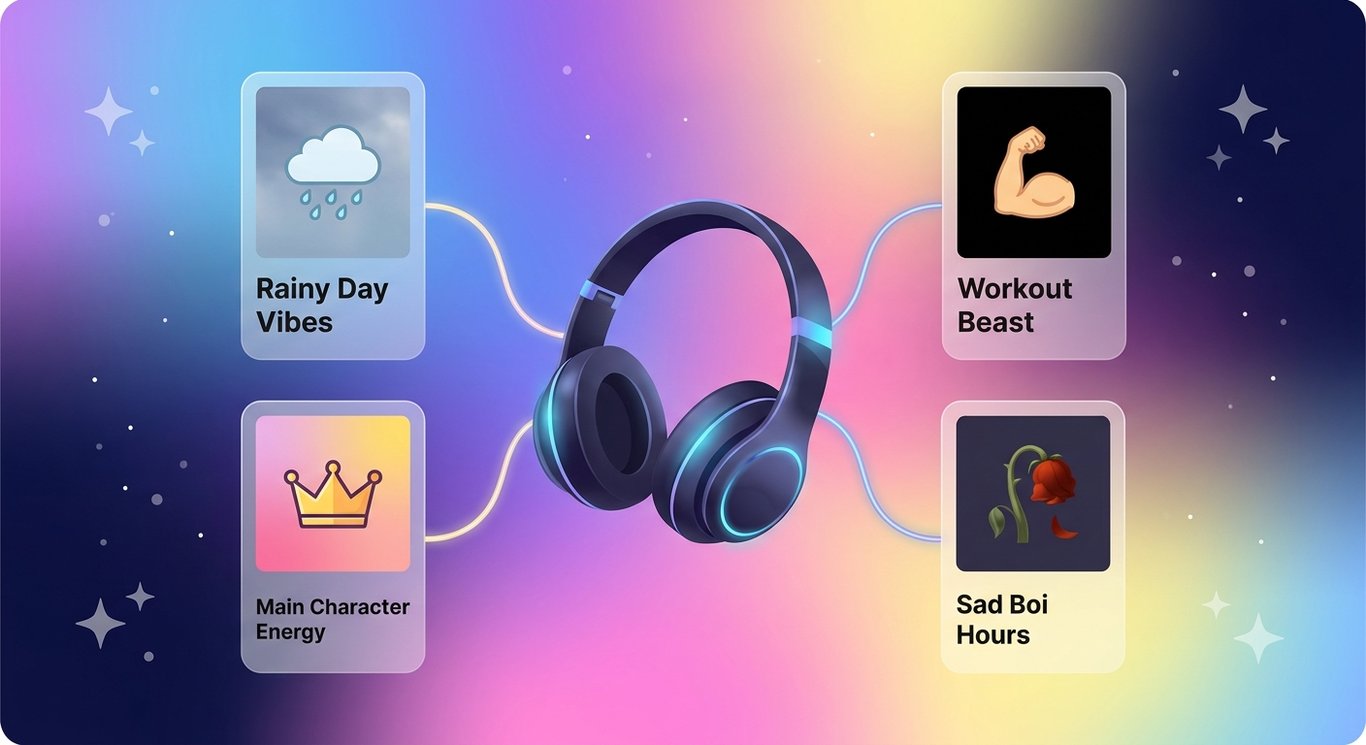 Playlist for Every Mood sample output
