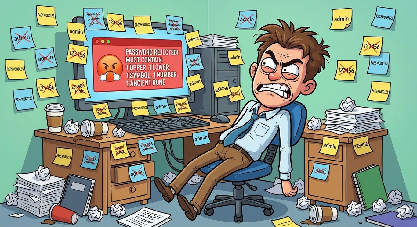 Forgot Password Again sample output