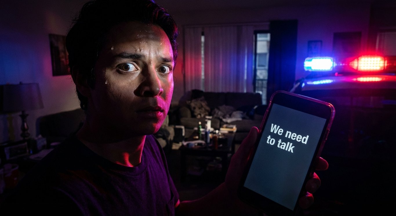 The 'We Need to Talk' Text sample output