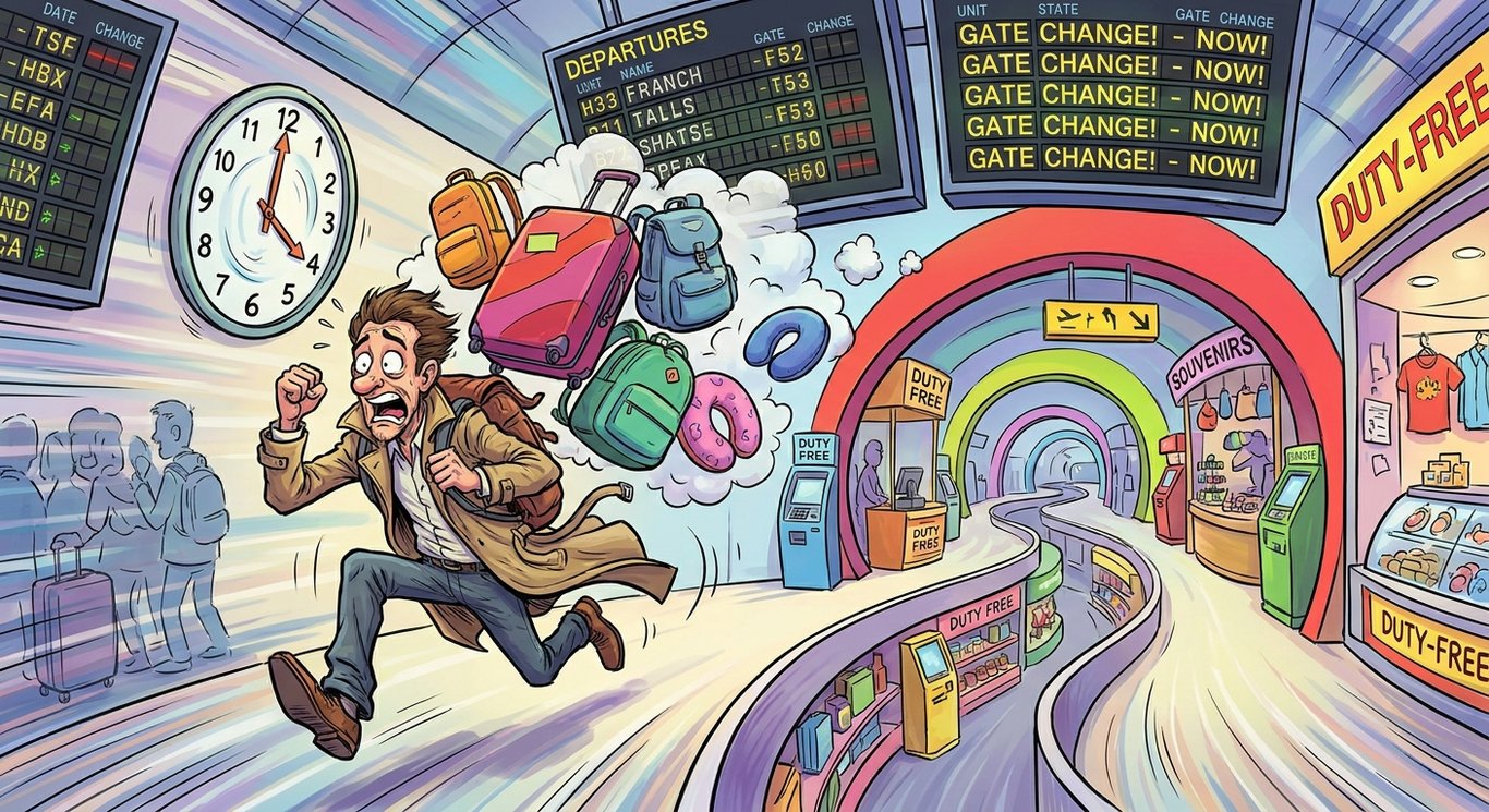 Airport Anxiety sample output