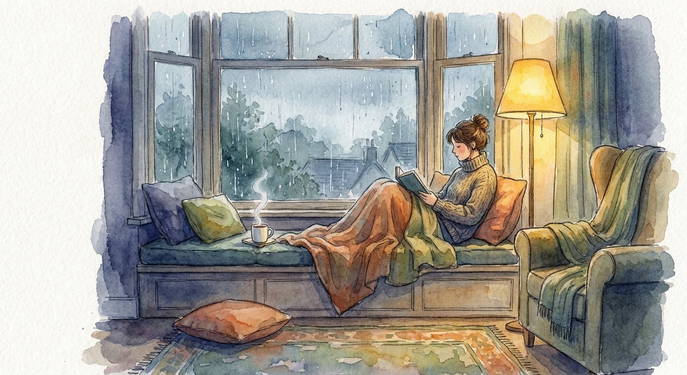 Rainy Day Cozy Vibes sample output