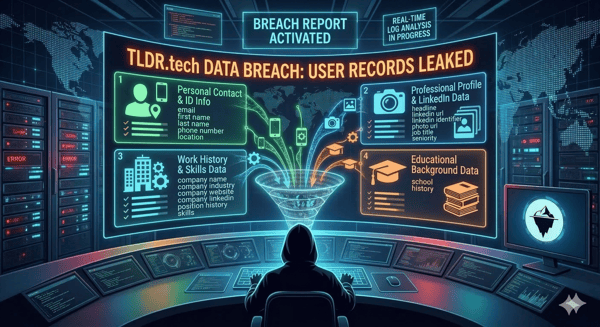 TLDR.Tech Data Breach: 1.2 Million Professional Profiles Exposed