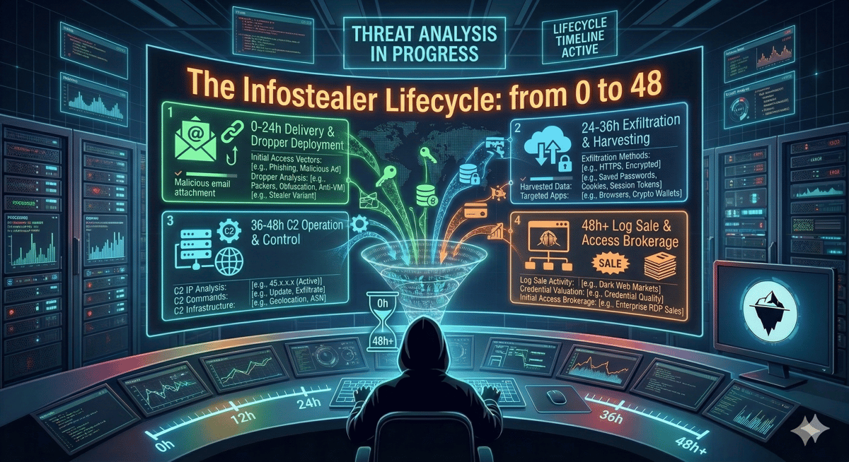 Infostealer Lifecycle Hero