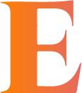 Letter E of Ezer Commerce logo