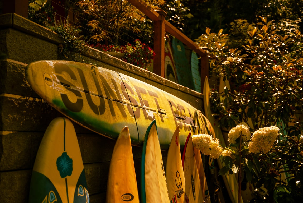 Kayaking on the inlet