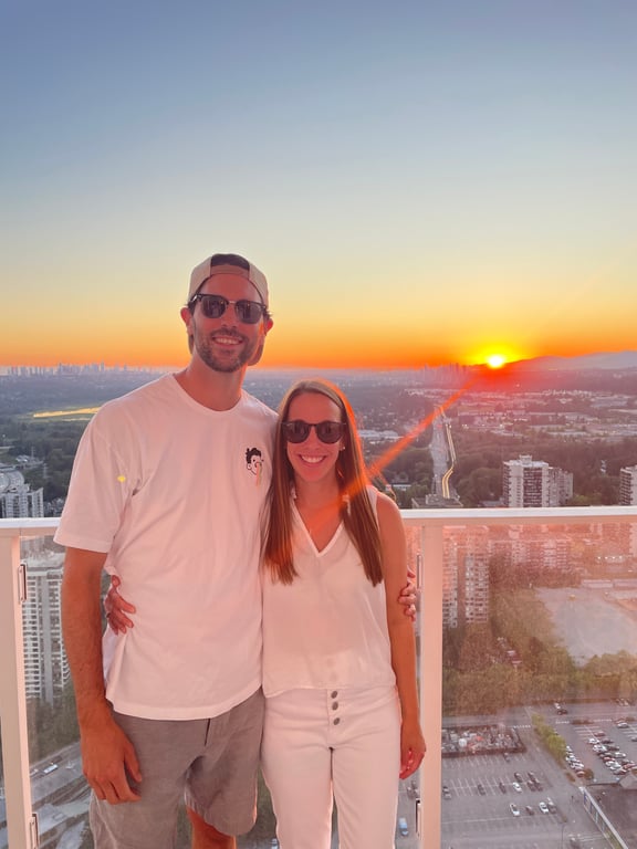 Cole and Caitie, founders of The Direct Studio