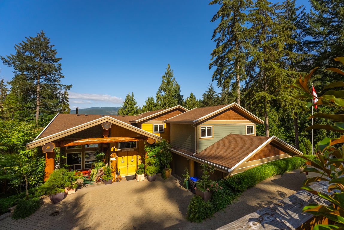 Sandy beach and calm bay waters