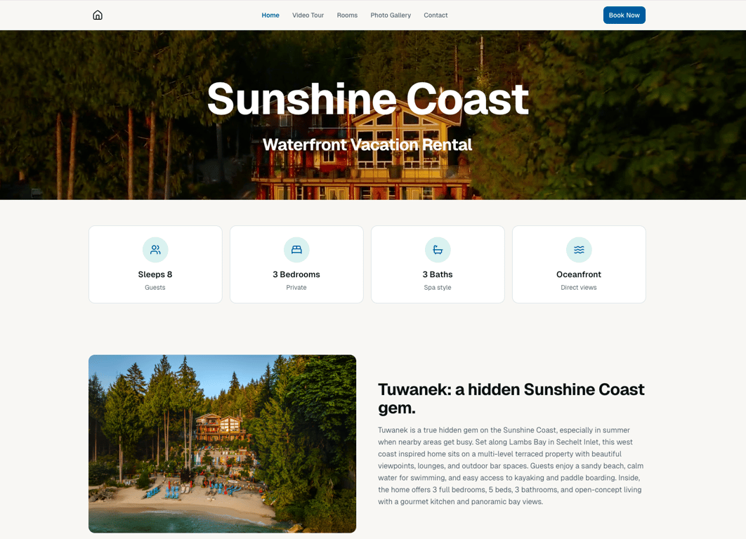 Waterfront Rental: Oceanfront getaway with panoramic views