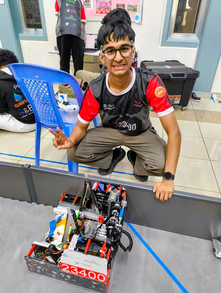 Team building robot 3