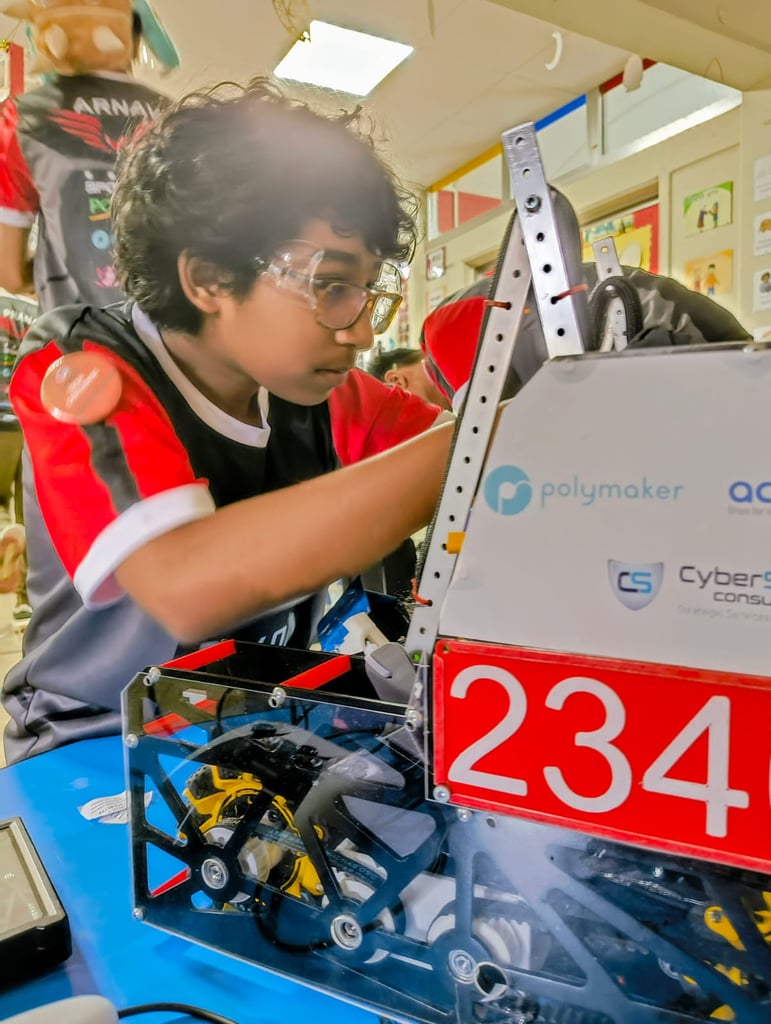 Team building robot 4