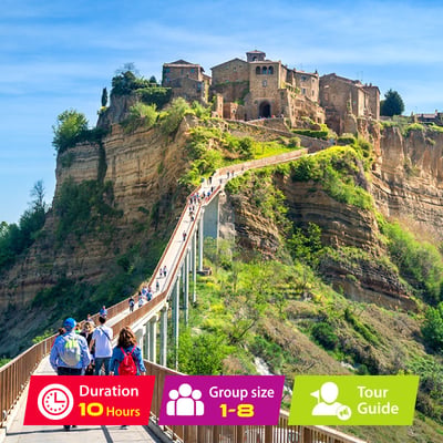 A Full-Day Exploration of Civita Di Bagnoregio & Bolsena Lake - Tour image