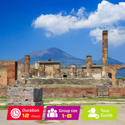 Luxury Minivan Day Trip: Rome to Naples & Pompeii - Tour image