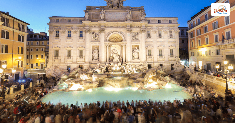 Toss a Coin into the Trevi Fountain