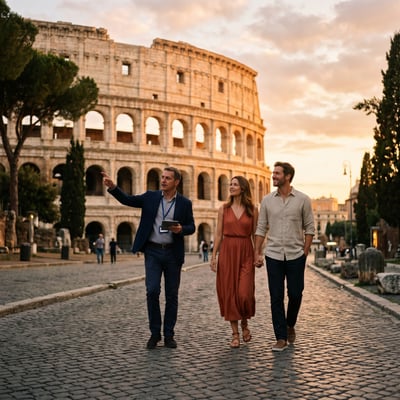 Colosseum Sunset Experience — Guided Visit for Couples (Private) - Tour image