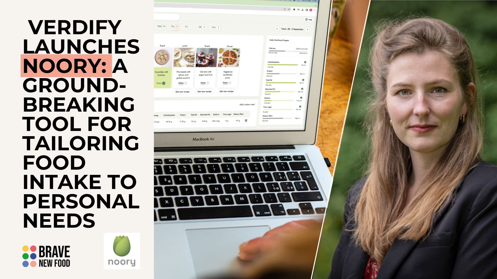 Foodtech startup Verdify launches Noory | Brave New Food