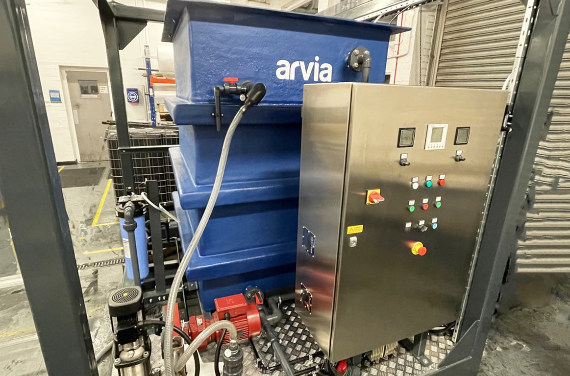 Arvia waterbehandelingssysteem