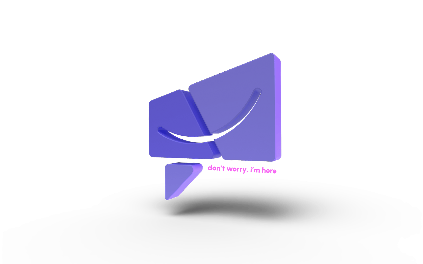 Hero bechappy logo with slogun
