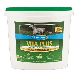 Vita plus - Vitamines et minéraux pour cheval - 3,4 kg - FARNAM - Produits-Veto.com