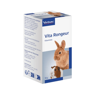 Vita rongeur - Vitamines lapins et rongeurs - 18 g - VIRBAC - Produits-veto.com