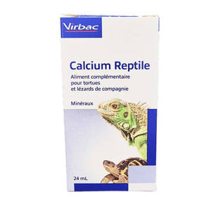 Calcium Reptile - Calcium tortues et lézards - 24 ml - VIRBAC - Produits-veto.com
