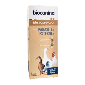 Ma Basse-cour - Parasites externes - 100 ml - volailles - BIOCANINA - Produits-veto.com