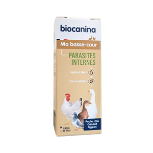 Ma basse cour - Parasites internes - 30 ml - Volailles - BIOCANINA - Produits-veto.com