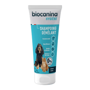 Shampoing dêmelant - Poils longs - Chien et Chat - 200 ml - Biocanina - Produits-veto.com
