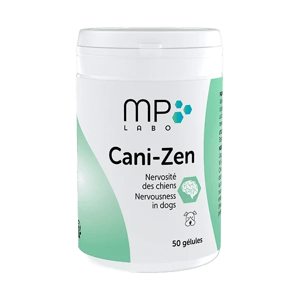 Cani-Zen - Nervosité des chiens - 50 gélules - MP LABO - Produits-veto.com