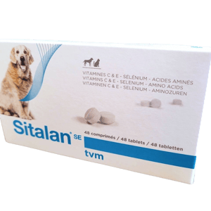 Sitalan TVM - Vitamines C et E 48 comptrimés - Produits veto
