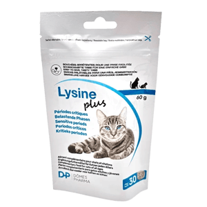 Lysine Plus - périodes critiques du chat et du chaton - 30 bouchées - TVM - Produits-veto.com