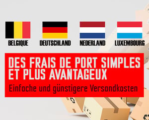 Custos de envio - Bélgica, Alemanha, Holanda e Luxemburgo - Produits-Veto.com