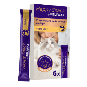 Feliway Happy Snack - Relaxant - 6 x 15 g - Chat - Ceva - Produits-veto.com