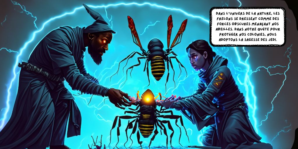 Imagem do banner principal para apresentar o contexto da matéria que enfoca as vespas e como prendê-las com toda a gentileza para evitar seu extermínio.