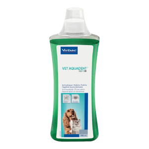 Vet Aquadent Fresh - Anti-plaque - tartre - Haleine fraiche - 500 ml - VIRBAC - Produits-veto.com