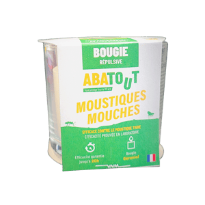 Bougie répulsive - Moustiques et mouches - Abatout - VNM - Produits-veto.com
