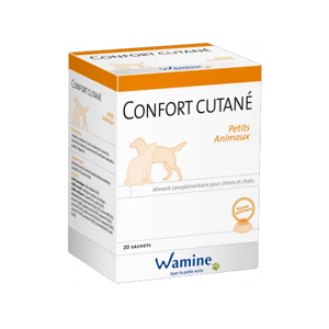 Confort cutané pelage - petits animaux - 20 sachets - WAMINE - Produits-veto.com