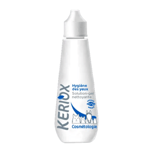 Keriox - Solution-gel - Nettoyant oculaire - chien, chat, cheval et NAC - 100 ml - Osalia - Produits-veto.com
