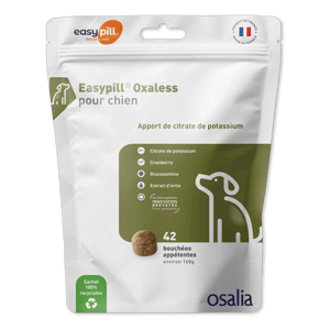 Easypill Oxaless - Calculs d'oxalate - 42 x bouchées appétentes - Chien - OSALIA - Produits-veto.com
