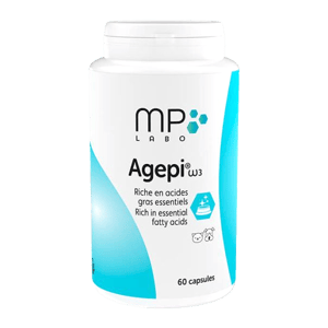 Agepi Omega 3 - Acides gras - 60 capsules - Chien et chat - MP LABO - Produits-veto.com