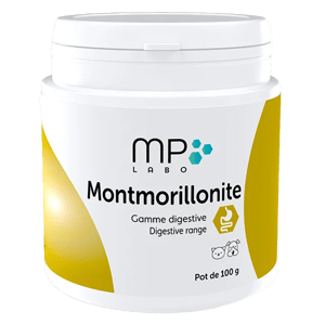 Montmorillonite - Fonction digestive - Diarrhée - 100 g - Chien et chat - MP LABO - Produits-veto.com