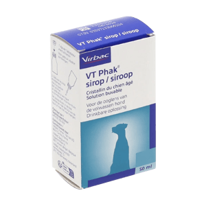 VT Phak Sirop - Cristallin du chien âgé - 50 ml - Chien - VIRBAC - Produits-veto.com
