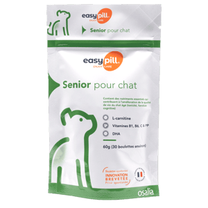 Easypill Senior - Nutriments - 30 barres de 2 g - Chat - OSALIA - Produits-veto.com